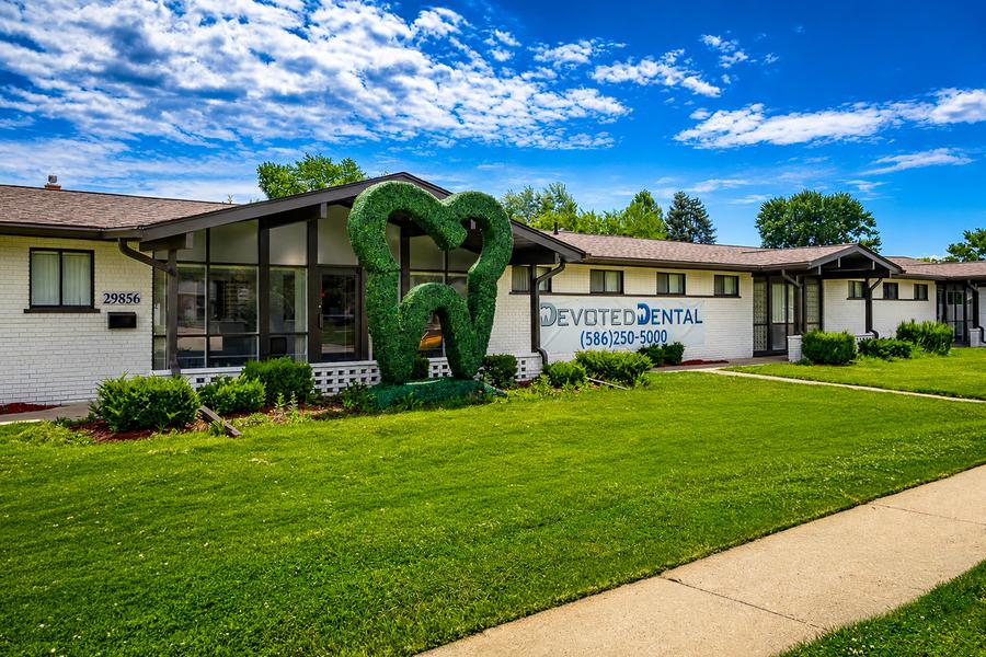 Devoted Dental Group family dental office in Warren, Michigan on Schoenherr Road, accepting Medicaid and all insurance plans