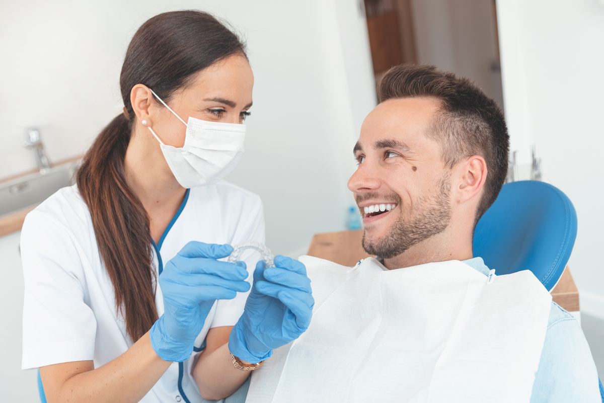 Invisalign clear aligner treatment with iTero digital scanning at Devoted Dental Group Livonia Michigan